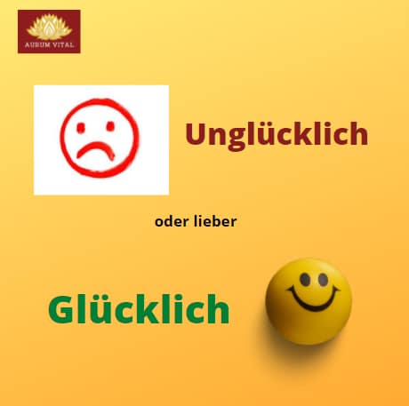 gesund und glücklich leben